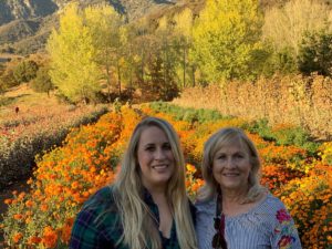 Hayley and Annette at Riley's Farm in Oak Glen California